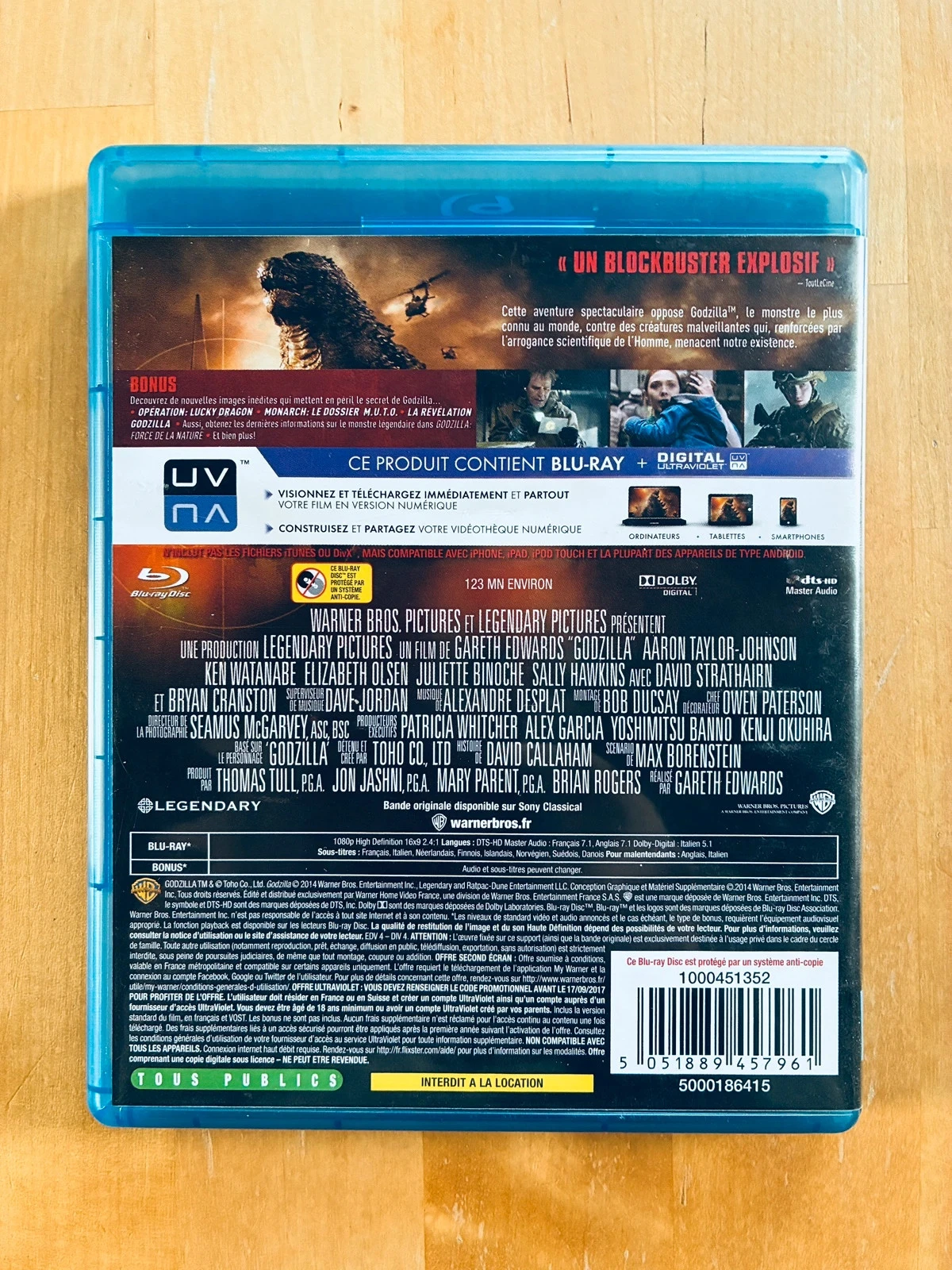 Godzilla Blu-ray by Gareth Edwards. – photo 3